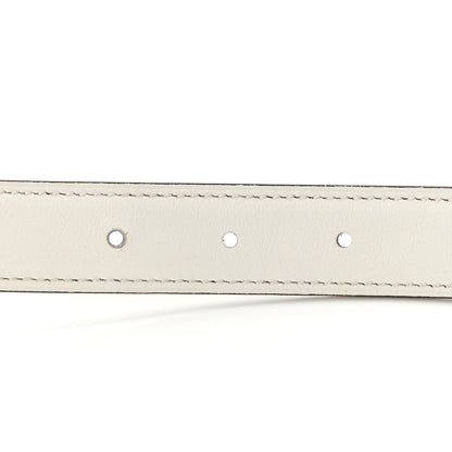 Hermes Epsom 24mm Constance Belt 90 Orange White 4 of 7