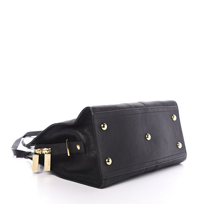 Saint Laurent Sheepskin Small Cabas ChYc Black 5 of 10