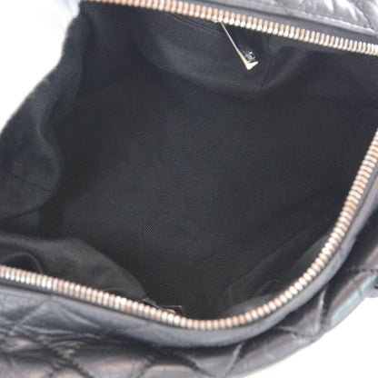 Chanel Distressed Lambskin Lady Braid Small Tote Black 8 of 9