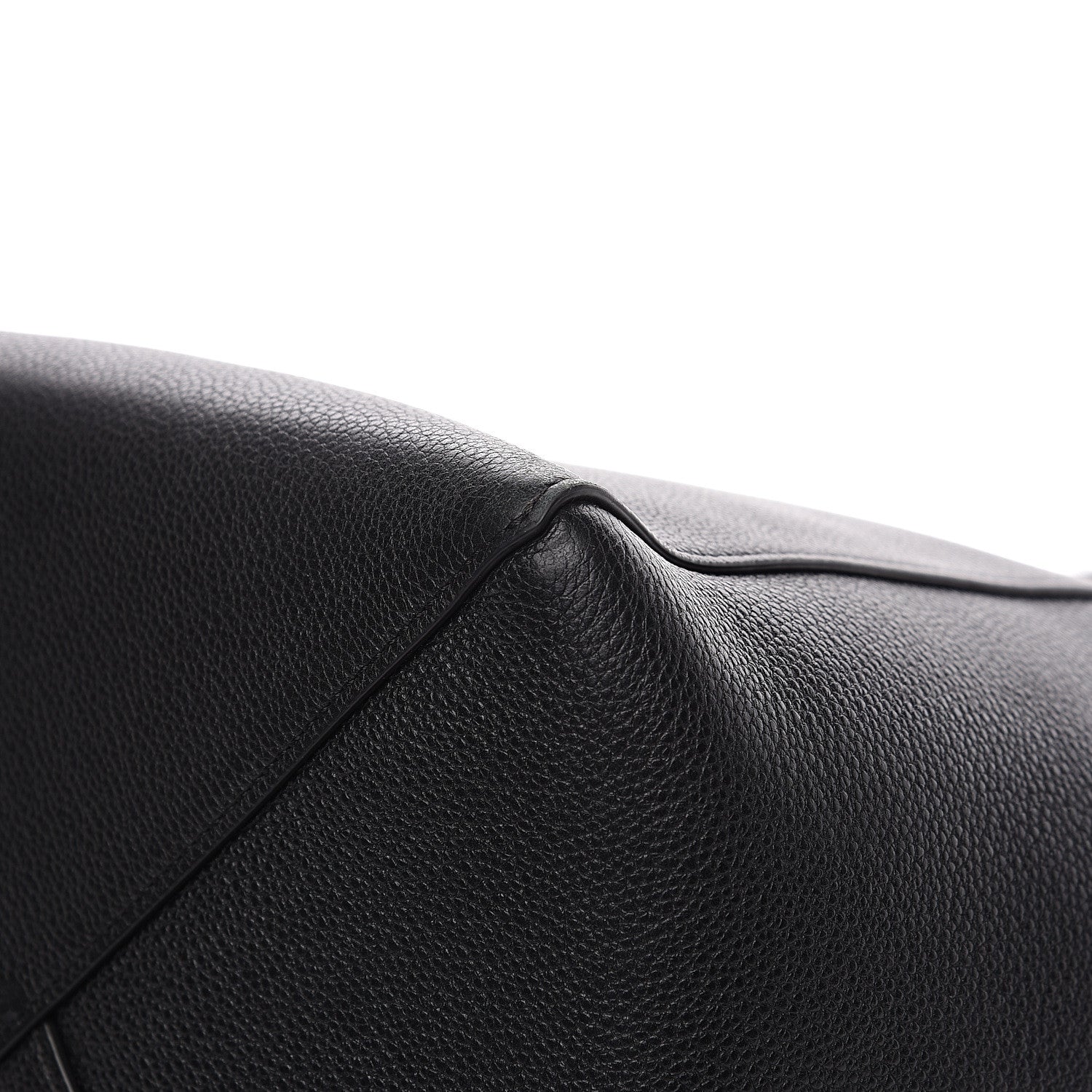 Celine Soft Grained Calfskin Small Belt Cabas Phantom Black 8 of 11