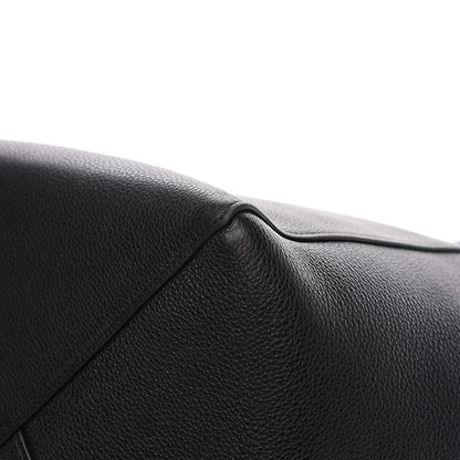 Celine Soft Grained Calfskin Small Belt Cabas Phantom Black 8 of 11