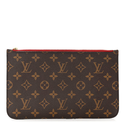 Louis Vuitton Monogram Neverfull MM GM Pochette Pivoine 1 of 7
