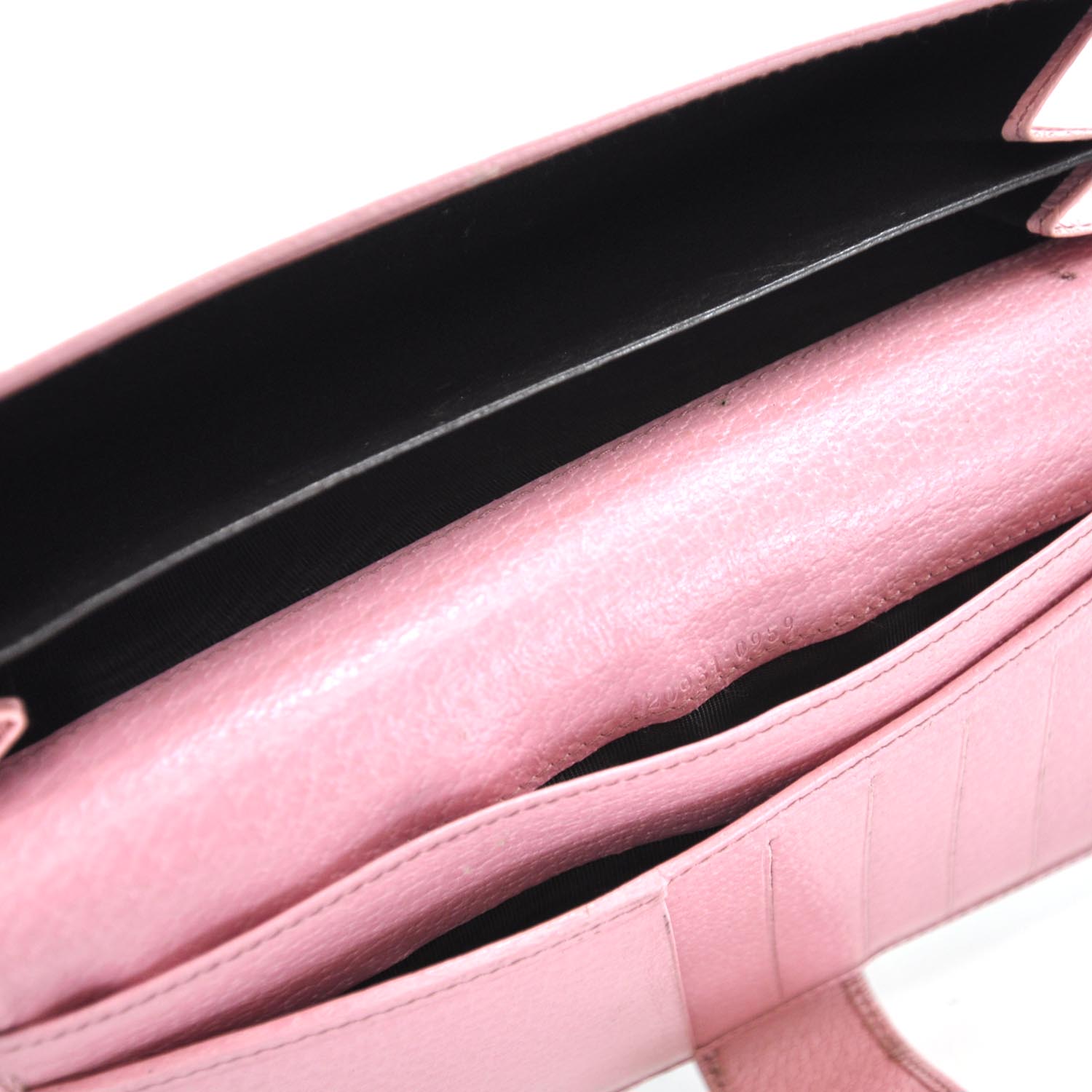 Gucci Monogram Continental Eclipse Wallet Pink 7 of 8