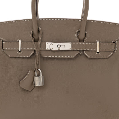 Hermes Epsom BIRKIN 30 Etoupe 8 of 13
