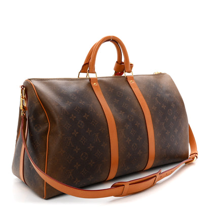 Louis Vuitton Monogram Dust Keepall Bandouliere 50 2 of 8