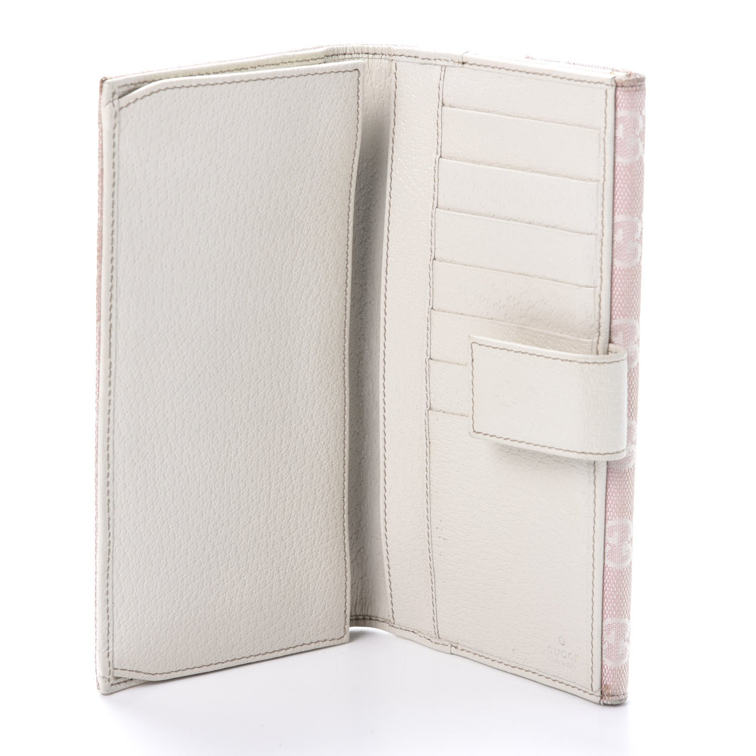 Gucci Monogram Eclipse Continental Wallet Pink 5 of 11