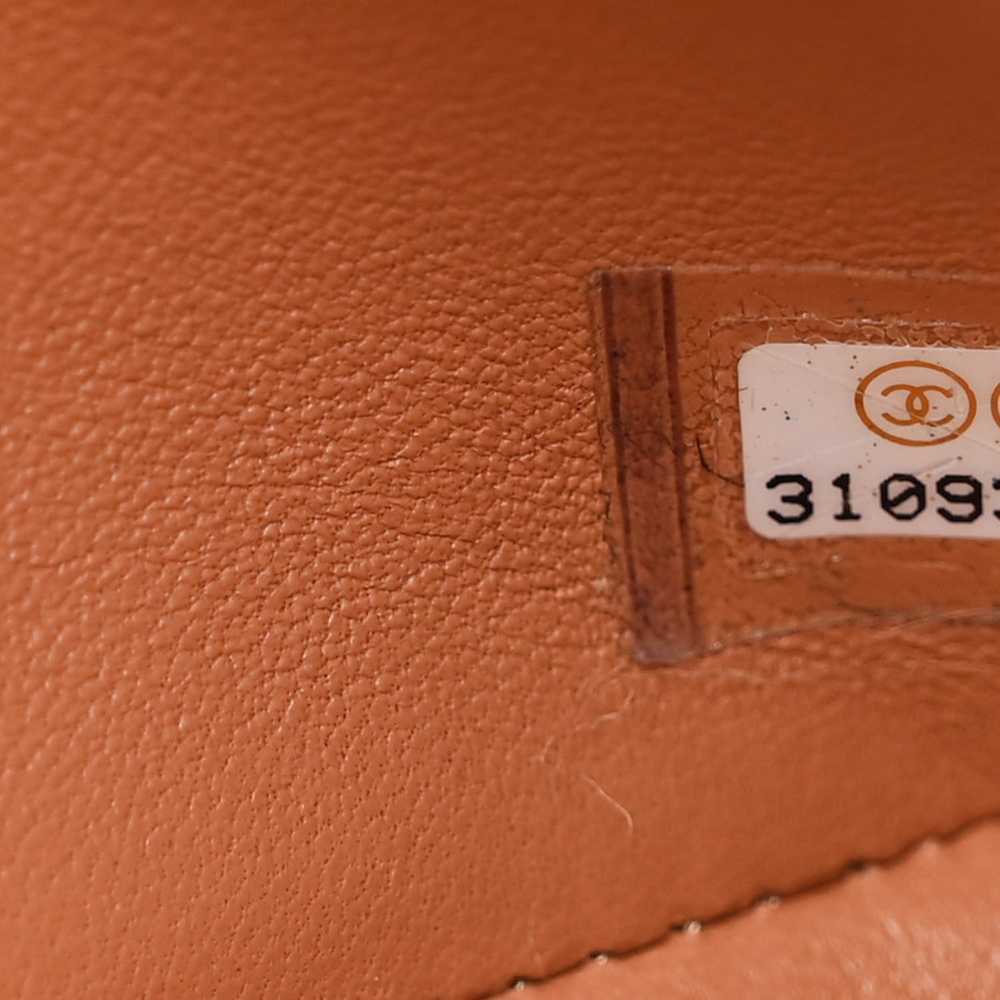 Lambskin Quilted Small Double Flap Brown