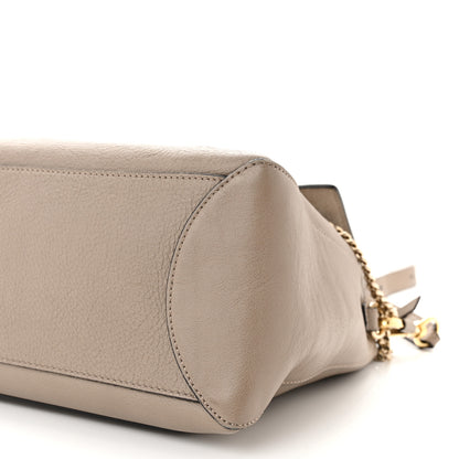 Chloe Calfskin Small Faye Day Shoulder Bag Motty Grey 12 of 15
