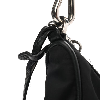 Prada Nylon Re-Edition 2005 Shoulder Bag Black 11 of 14