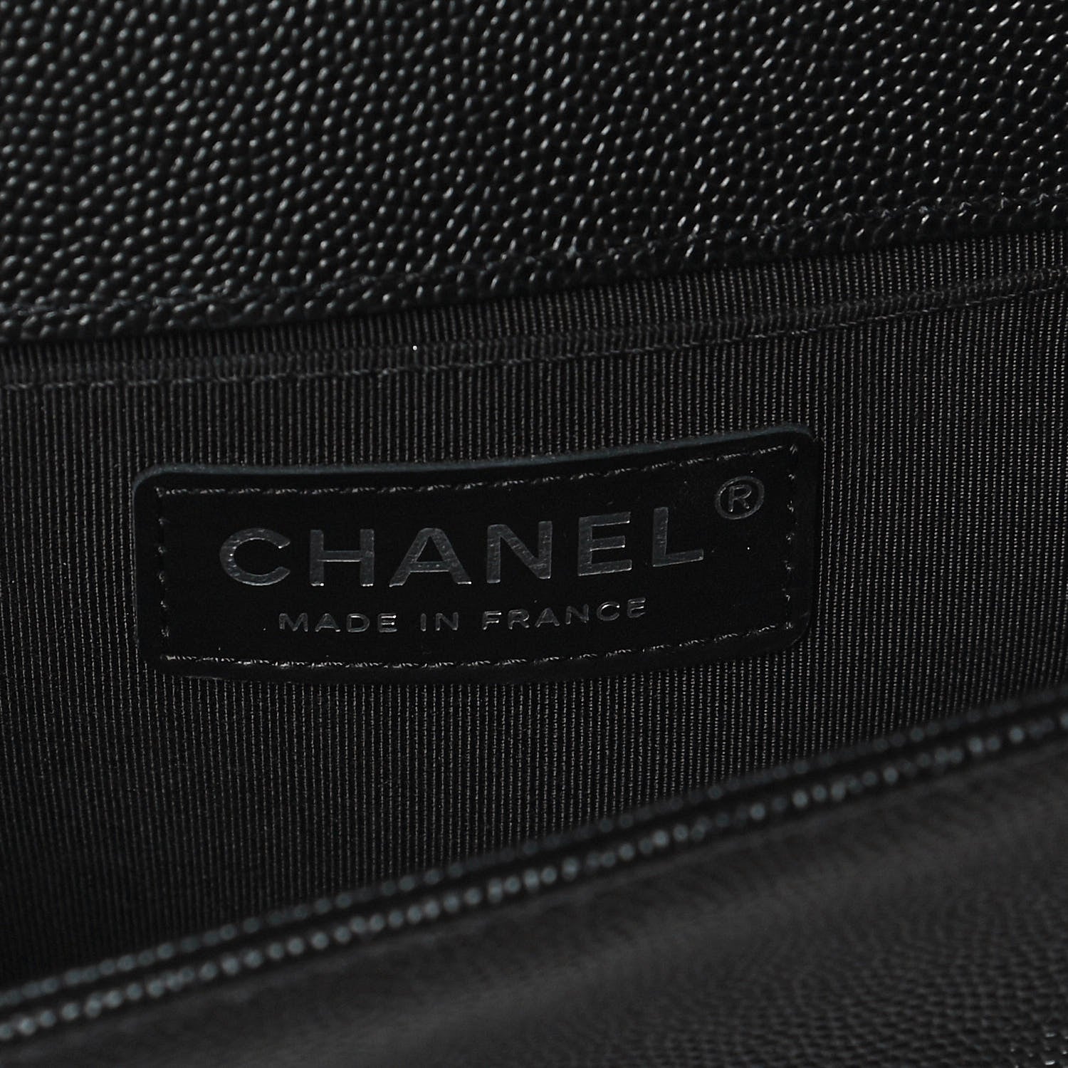 Chanel Caviar Quilted Medium Boy Flap Black 6 of 10