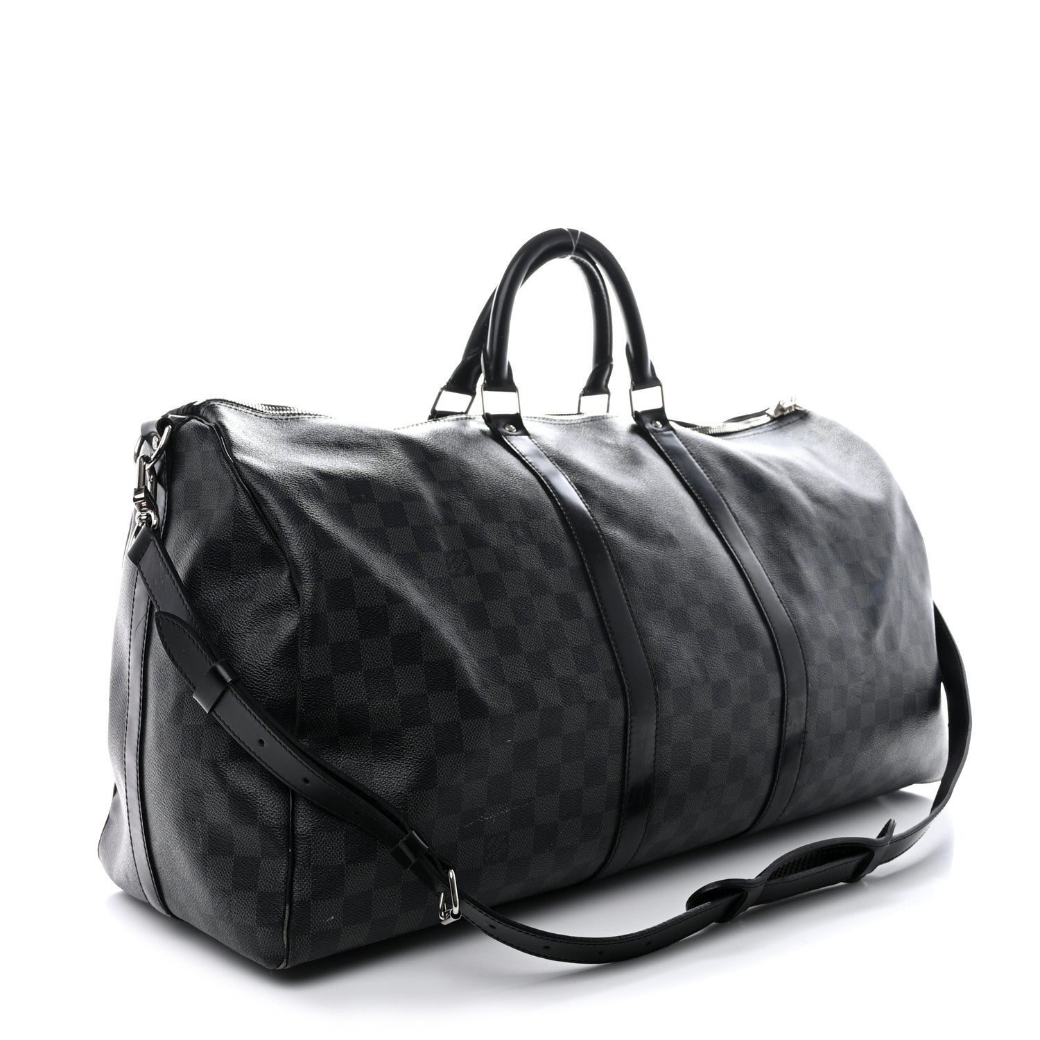 Louis Vuitton Damier Graphite Keepall Bandouliere 55 2 of 11