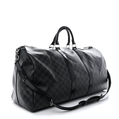 Louis Vuitton Damier Graphite Keepall Bandouliere 55 2 of 11