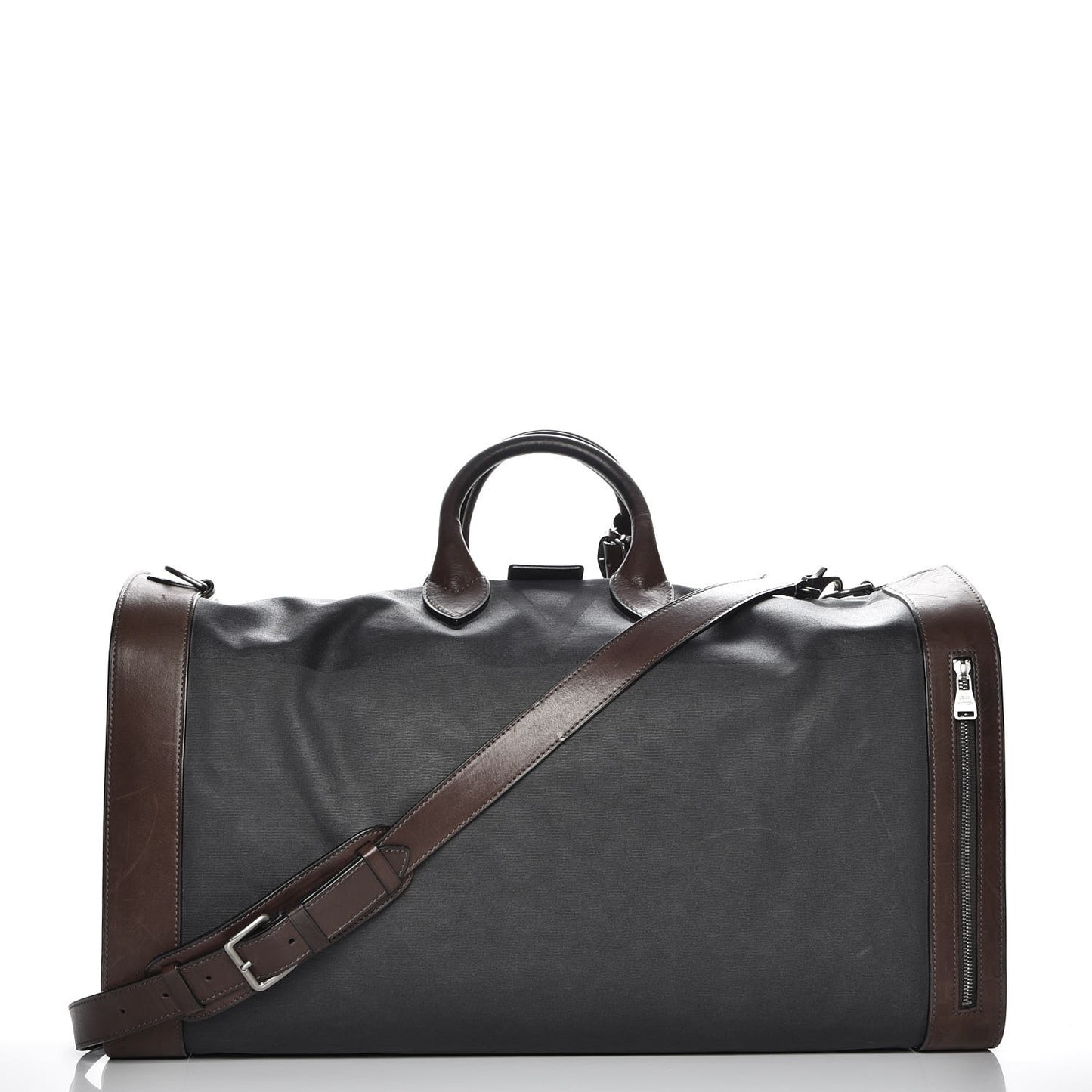 Calfskin Canvas Shako Sac Voyage