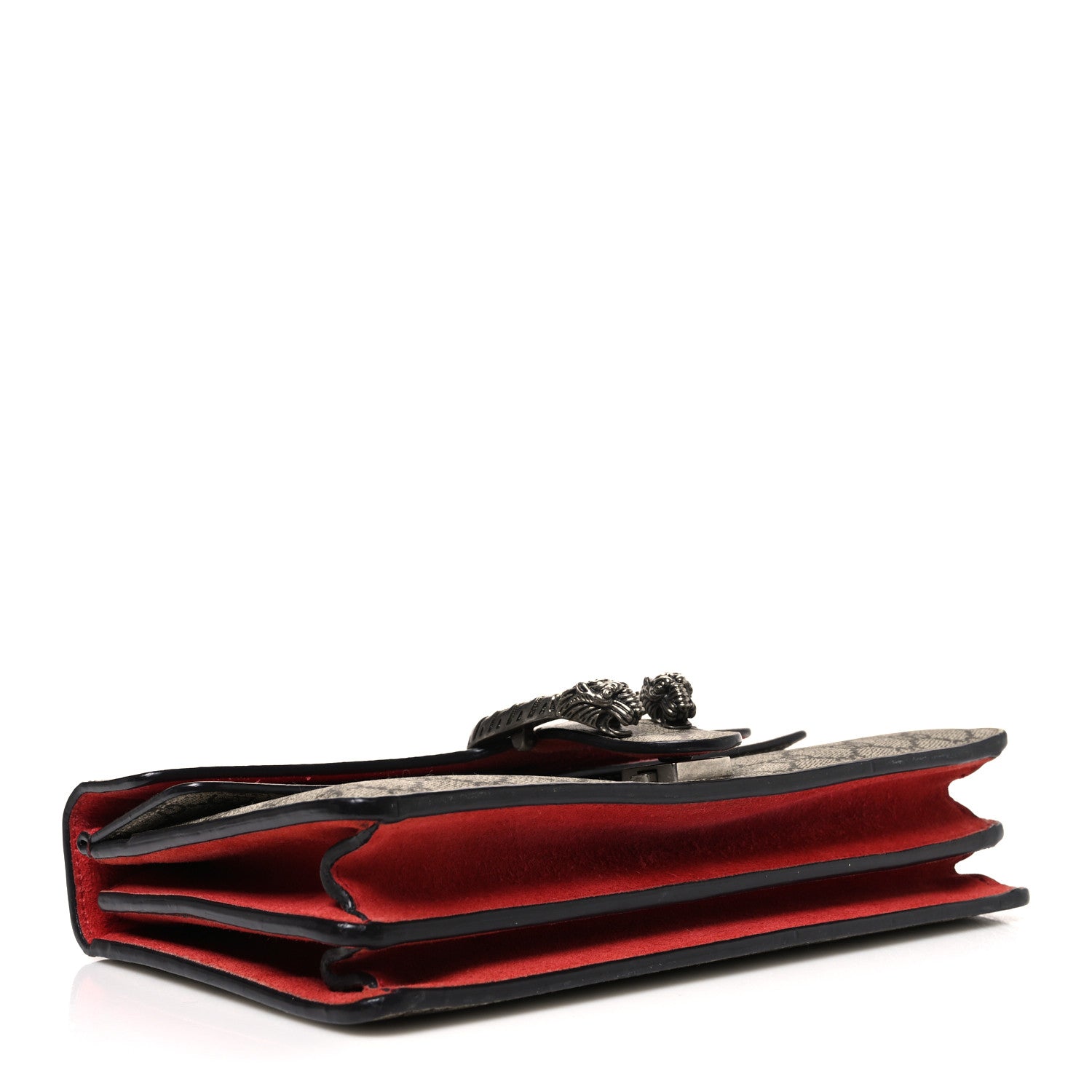 Gucci GG Supreme Monogram Small Dionysus Shoulder Bag Red 4 of 10