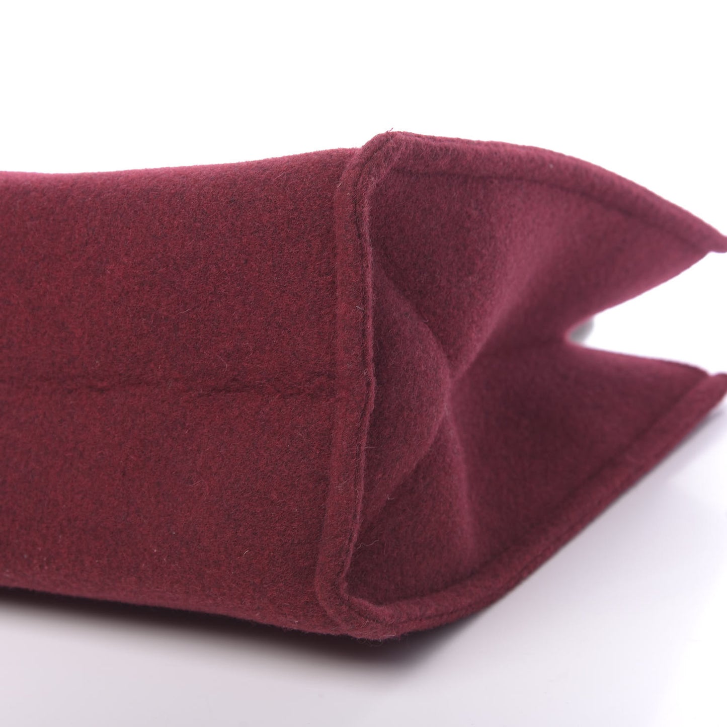 Felt Shopping Tote Red