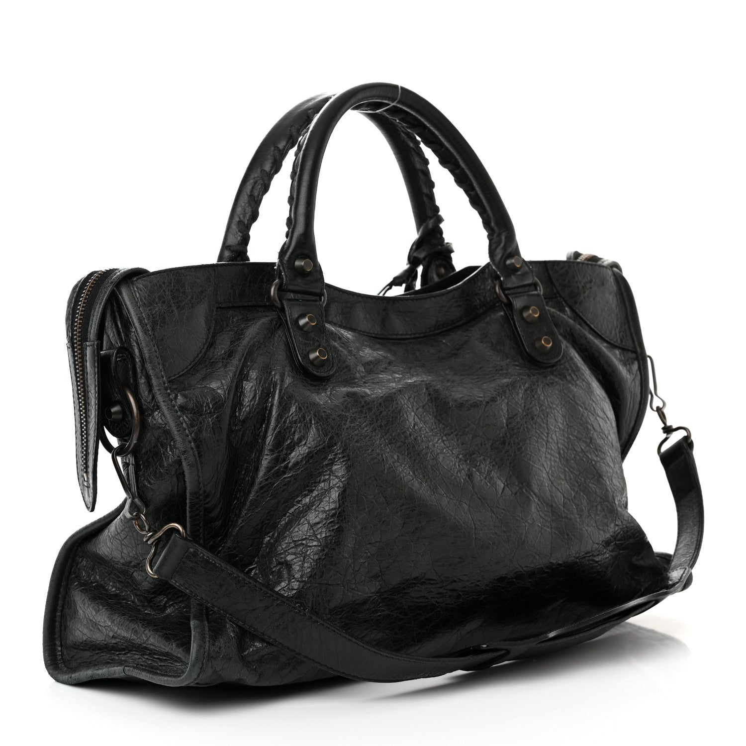 Balenciaga Agneau Classic Hardware City Black 3 of 17