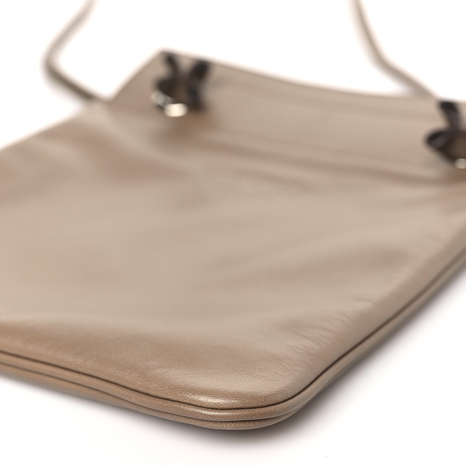 Hermes Milo Lambskin Swift Mini Aline Etoupe 9 of 9