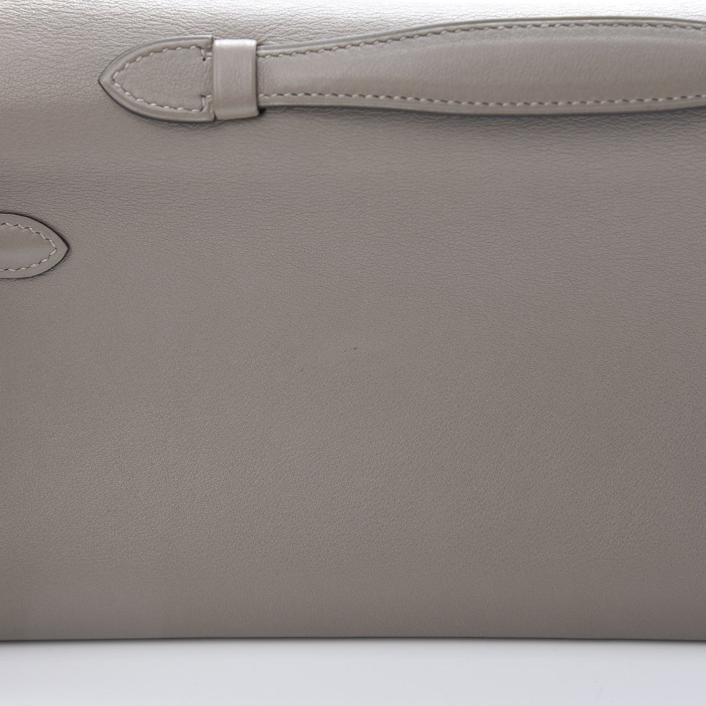 Swift Kelly Cut Clutch Pochette Gris Asphalt