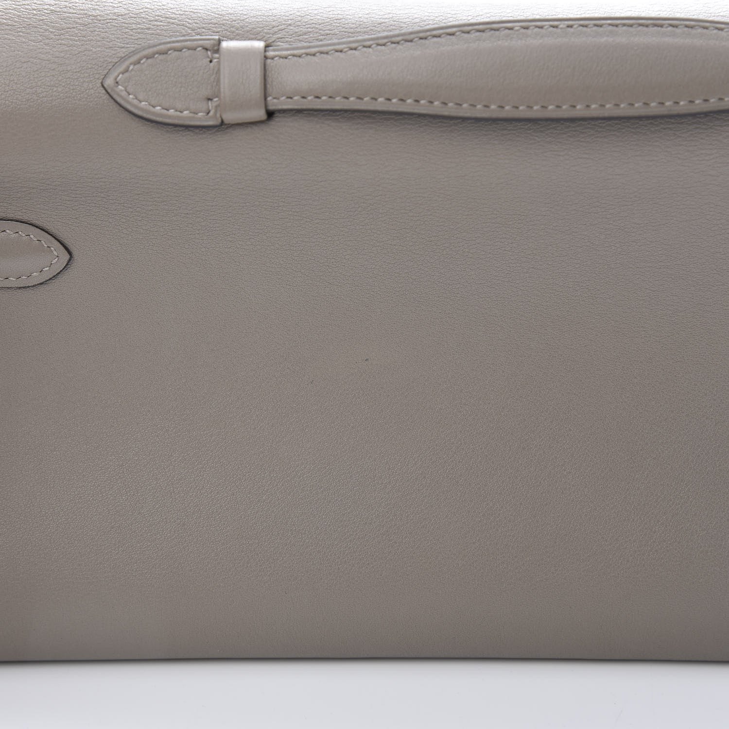 Hermes Swift Kelly Cut Clutch Pochette Gris Asphalt 9 of 10