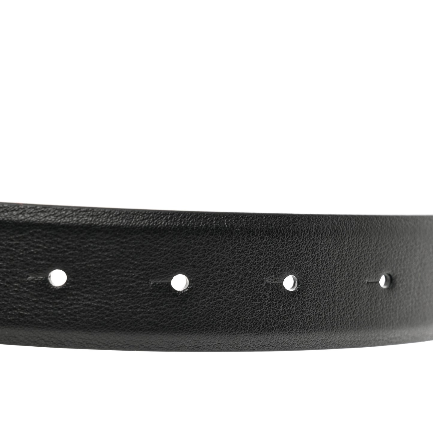 Calfskin Crystal CC Belt 75 30 Black