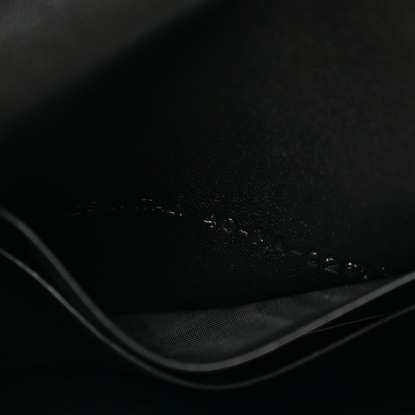 Supple Calfskin Cannage Caro Belt Pouch with Chain Black