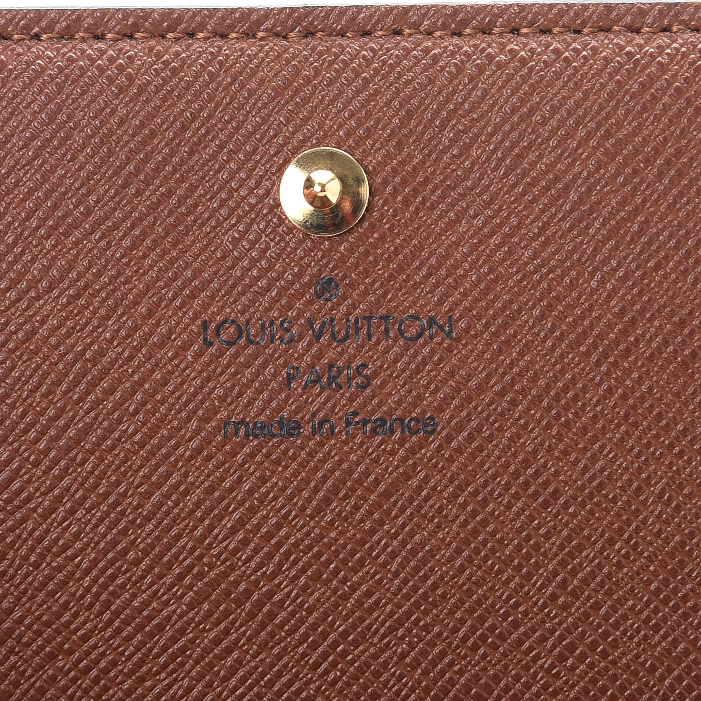 Monogram Porte-Monnaie Billets Tresor Wallet