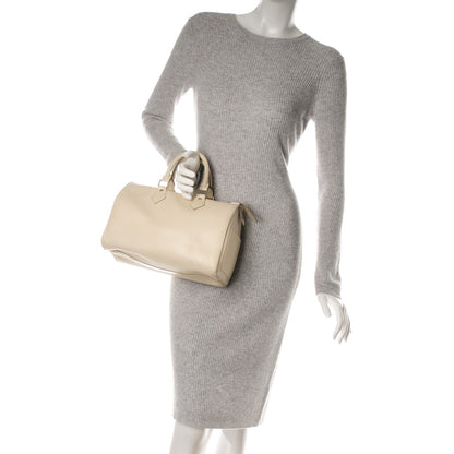 Louis Vuitton Epi Speedy 25 Ivory 2 of 10