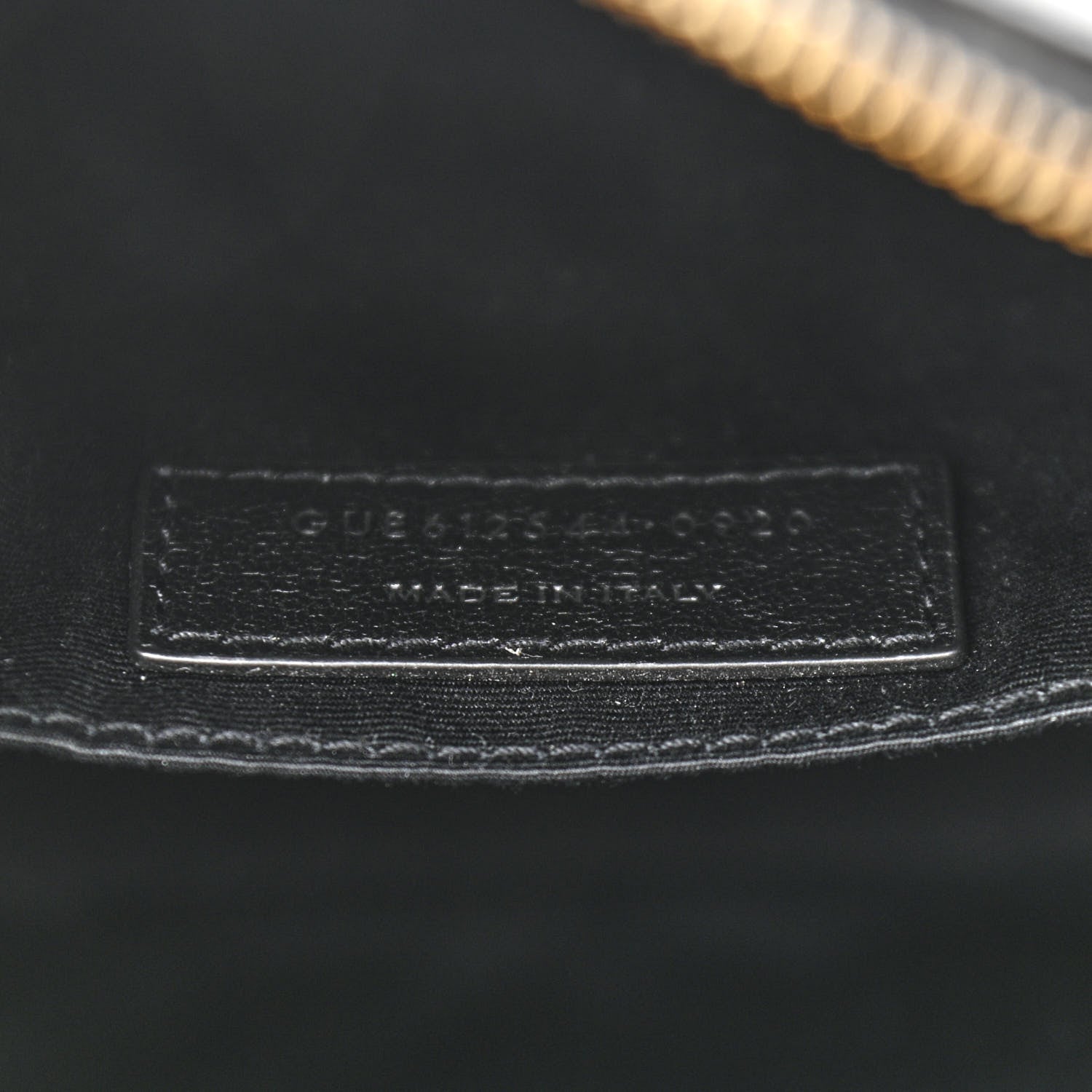 Saint Laurent Calfskin Matelasse Monogram Lou Camera Bag Black 7 of 10
