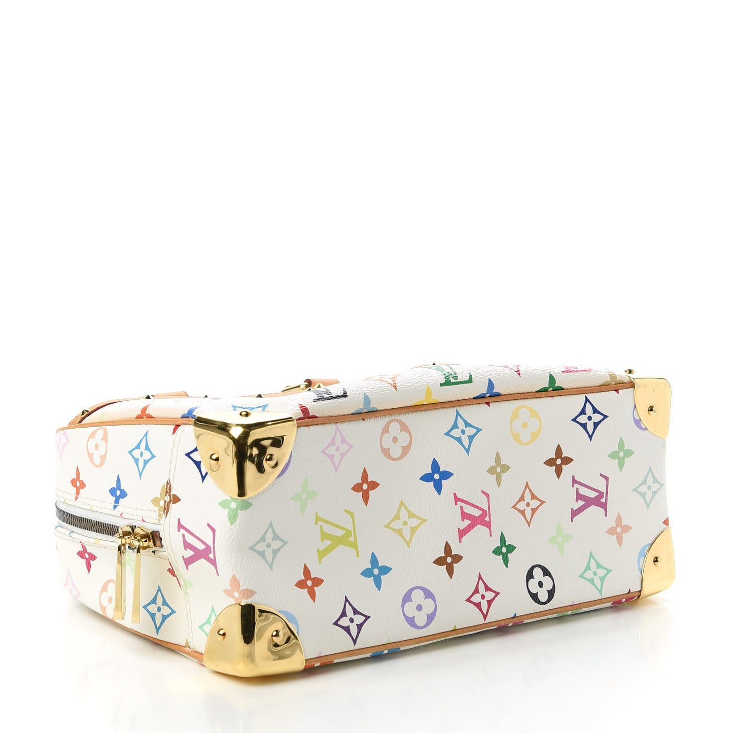 Monogram Multicolor Trouville White