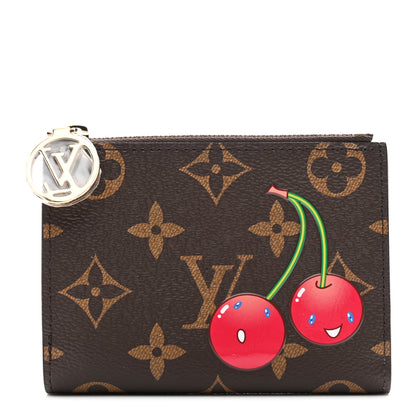 Louis Vuitton LV X TM Monogram Cerises Lisa Wallet 1 of 7