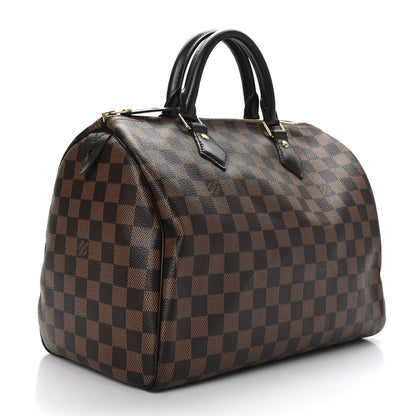 Louis Vuitton Damier Ebene Speedy 30 3 of 11