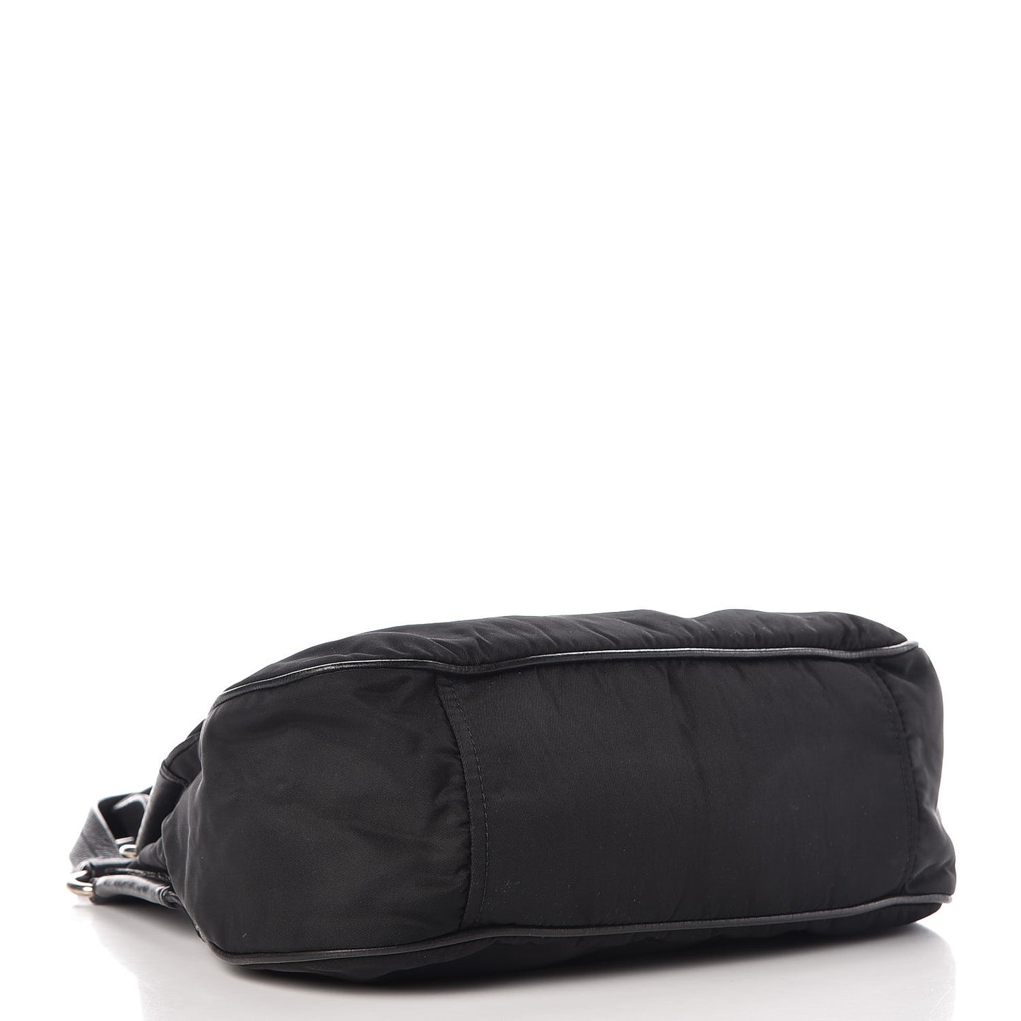 Tessuto Nylon Hamal Small Shoulder Bag Black