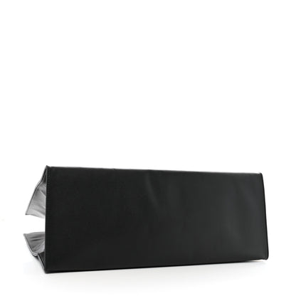 Telfar Vegan Leather Large Shopping Bag Black 4 of 13