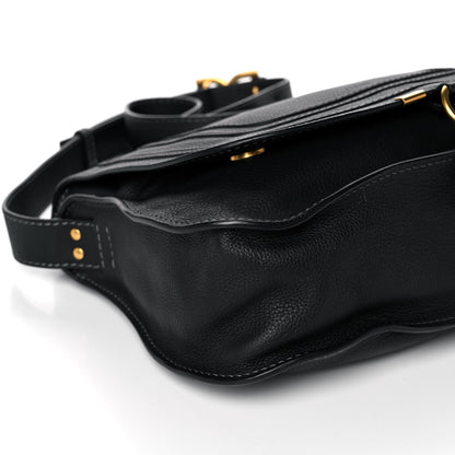 Chloe Calfskin Medium Marcie Top Handle Bag Black 11 of 12