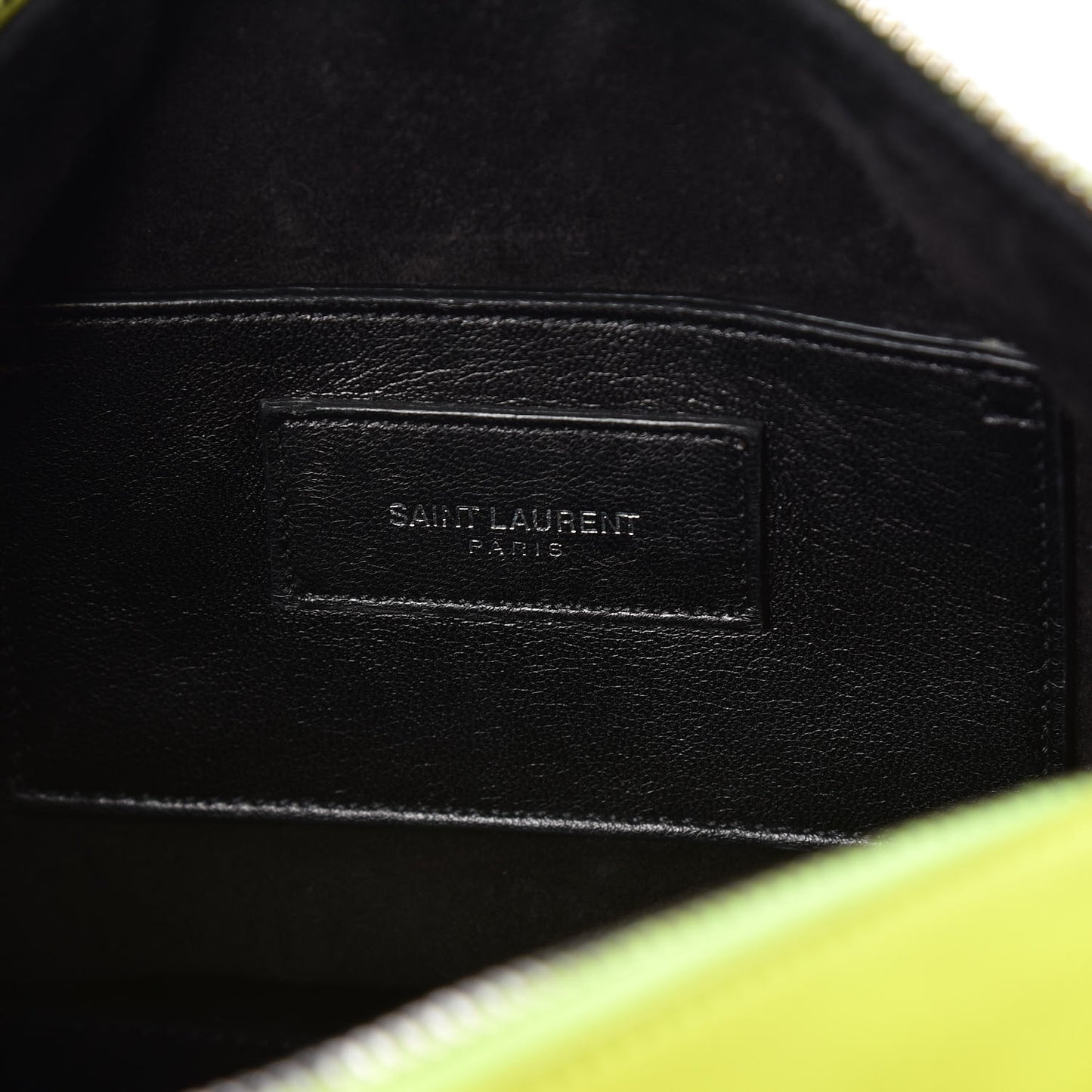 Calfskin Classic Baby Duffle Neon Yellow
