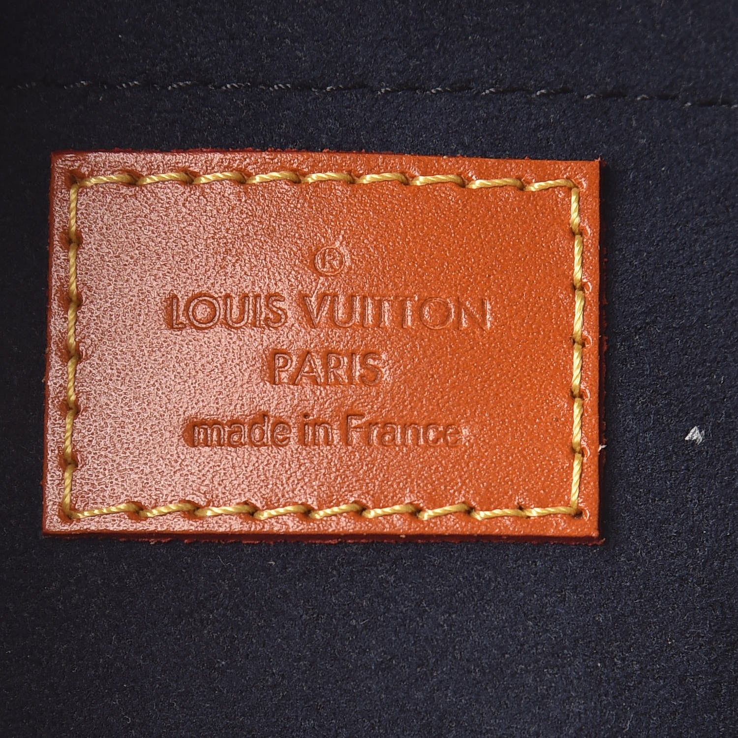 Louis Vuitton Calfskin Duffle Bag Navy 6 of 9