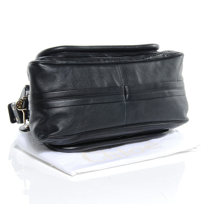Chloe Leather Studded Medium Paraty Black 4 of 8