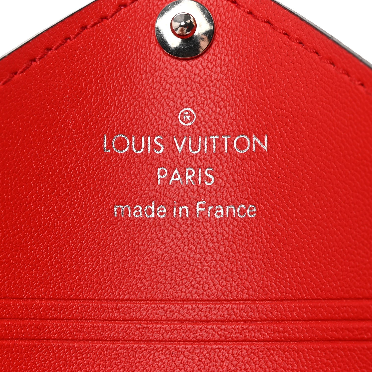 Louis Vuitton Monogram Escale Small Kirigami Pochette Insert Red 6 of 10