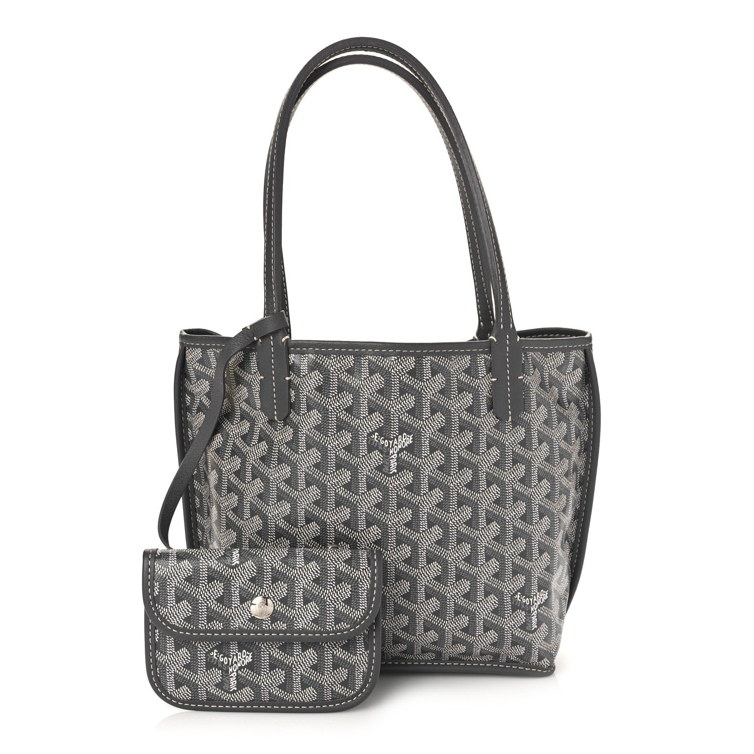 Goyard Goyardine Reversible Mini Anjou Grey 1 of 9