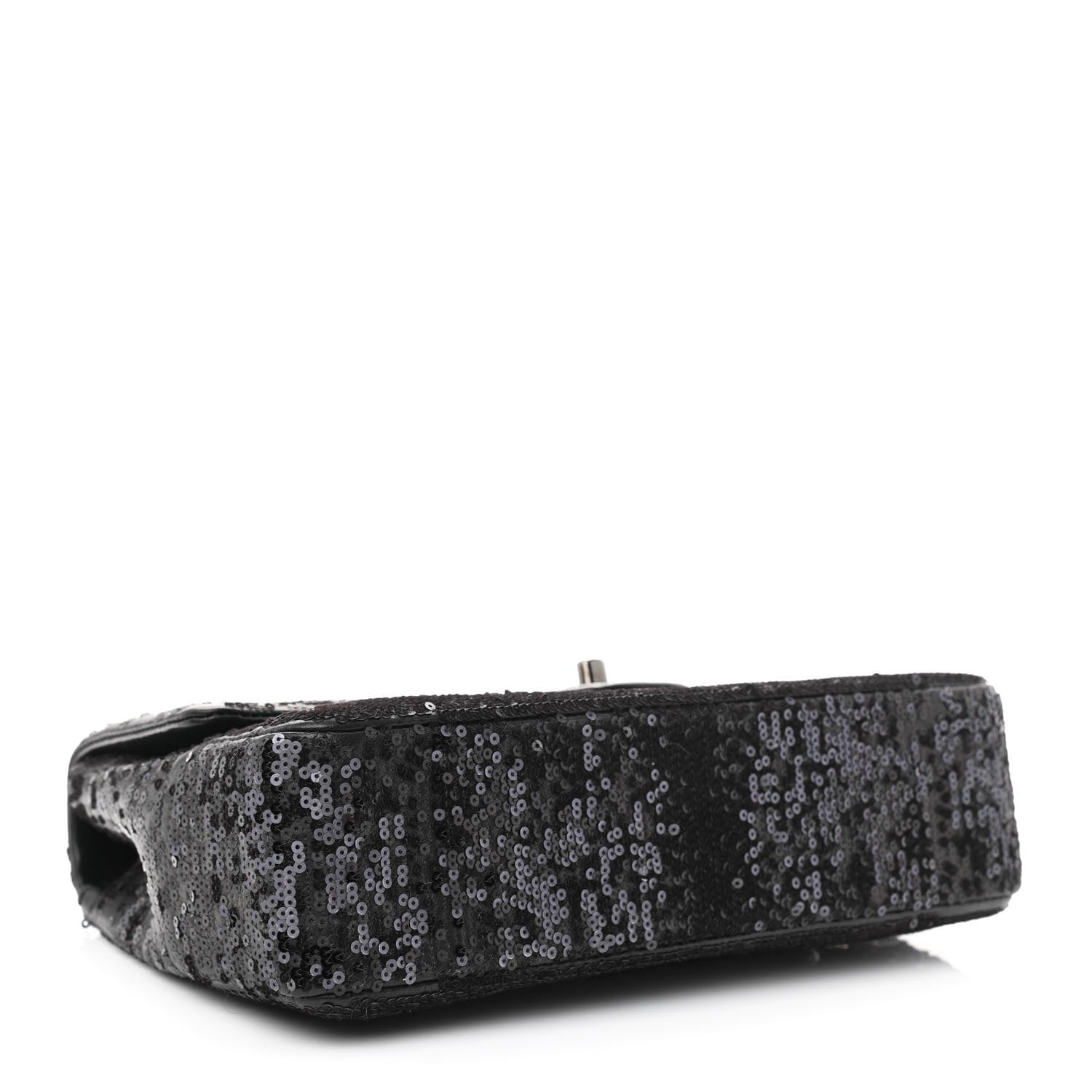 Chanel Sequin Lambskin Medium Moonlight on Water Flap Black 3 of 9
