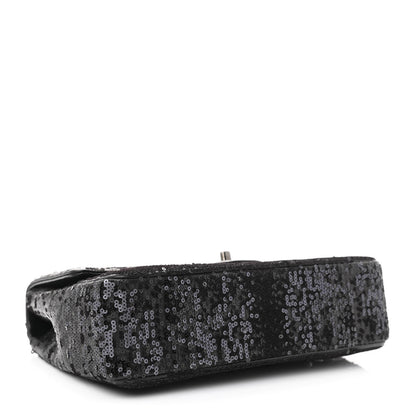 Chanel Sequin Lambskin Medium Moonlight on Water Flap Black 3 of 9