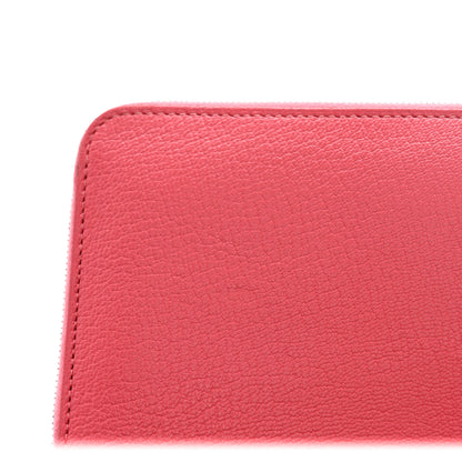 Hermes Chevre Mysore Evelyne Long Wallet Rose Tyrien 12 of 13