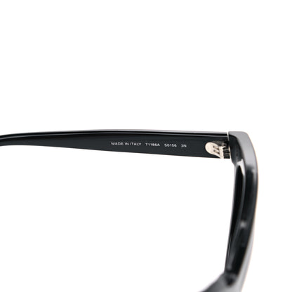 Chanel Acetate Cat Eye Sunglasses Black 7 of 7