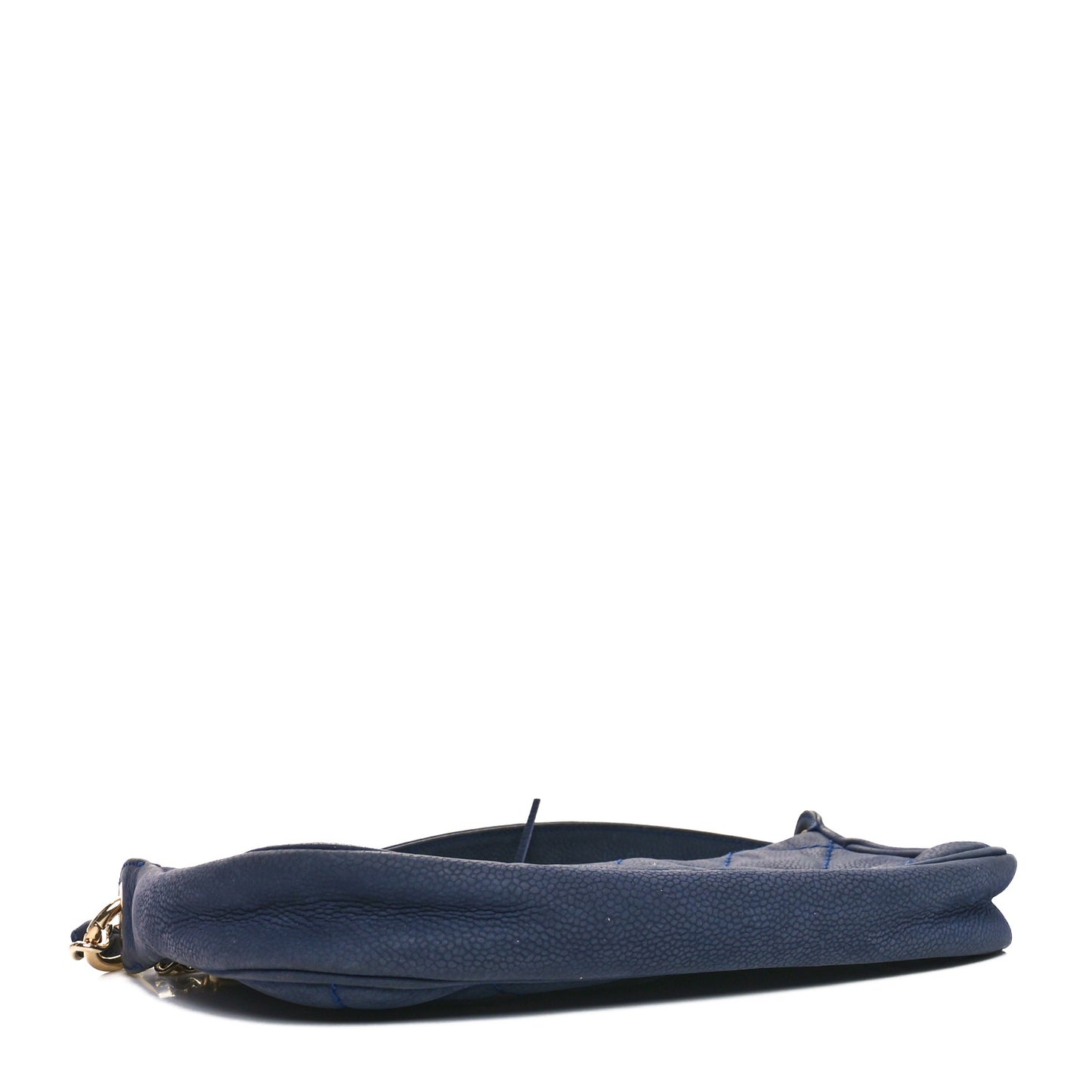 Iridescent Caviar CC Shoulder Bag Blue