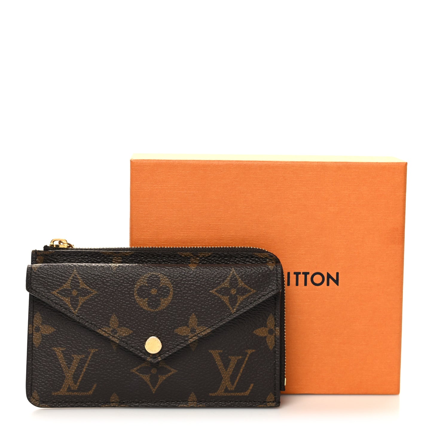 Monogram Recto Verso Card Holder Black