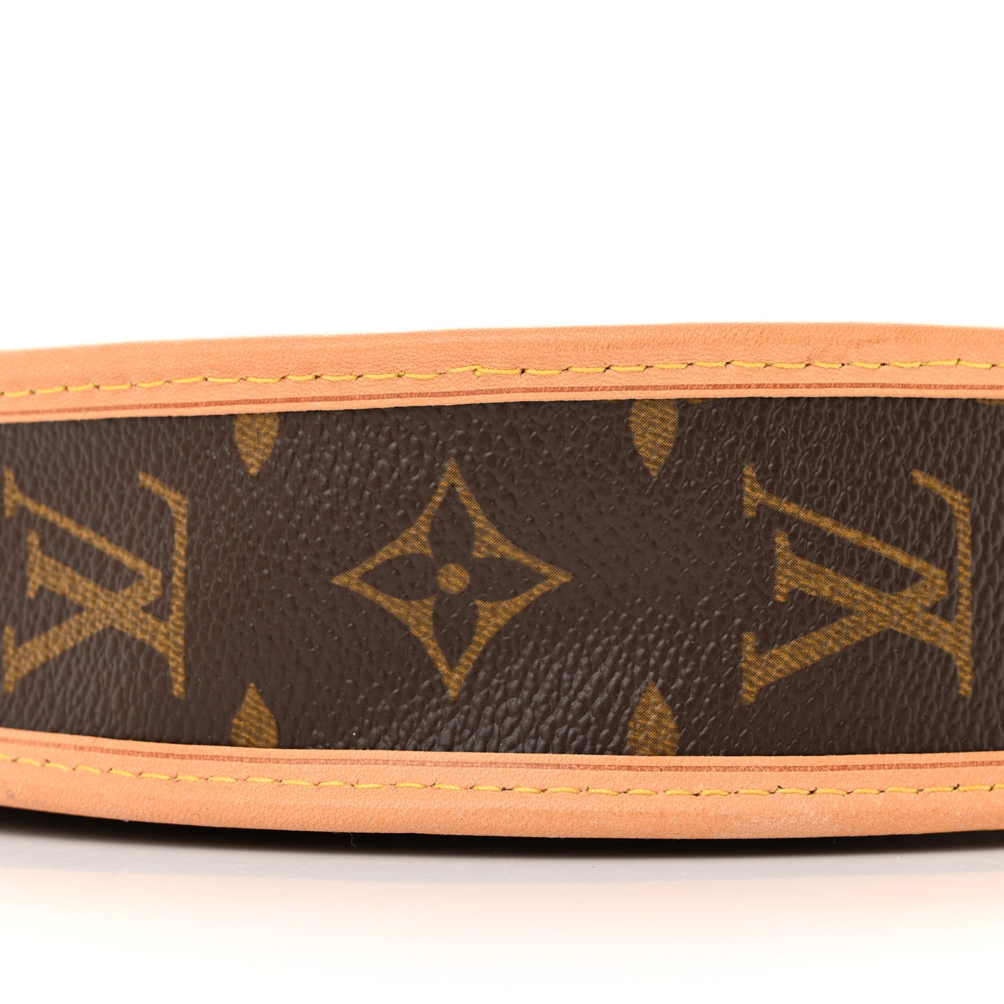 Monogram Perforated Demi Lune Orange