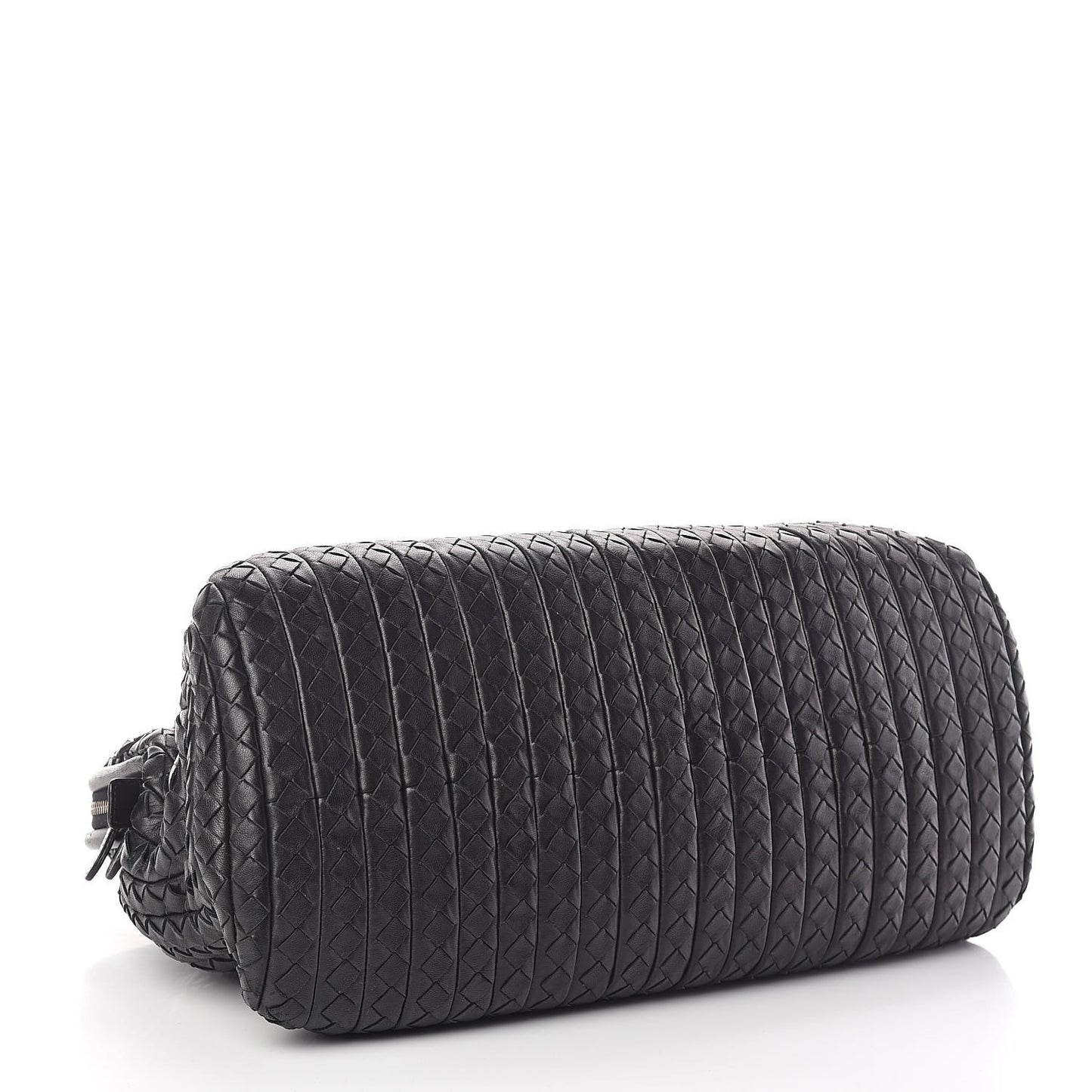 Nappa Intrecciato New Bond Satchel Black