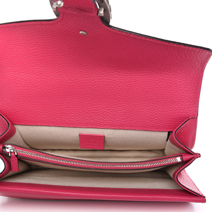 Gucci Pebbled Calfskin Embellished Guccify Small Dionysus Shoulder Bag Rosa 6 of 11