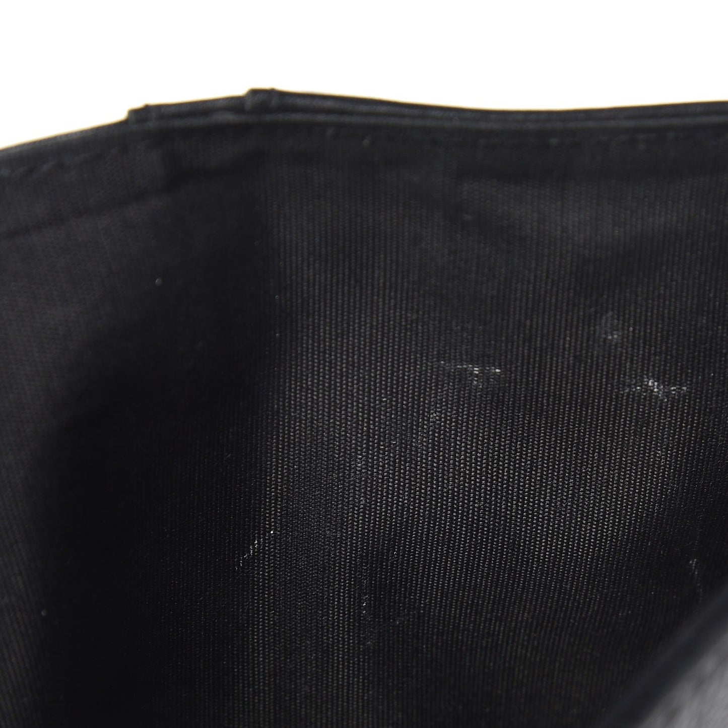 Caviar Timeless CC Zipped Pocket Wallet Black