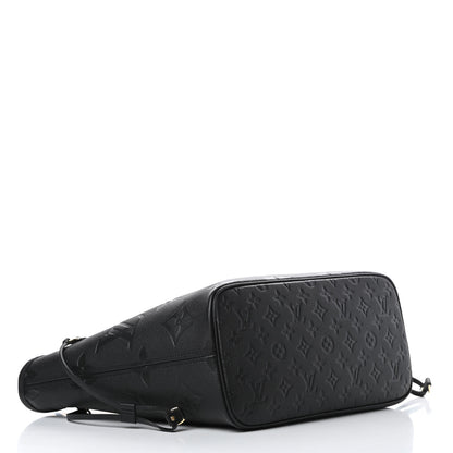 Louis Vuitton Empreinte Monogram Giant Neverfull MM Black 5 of 11